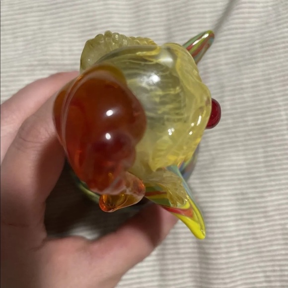 Murano Glass Clown Figurine - 6" Multicolored - Picture 9 of 9